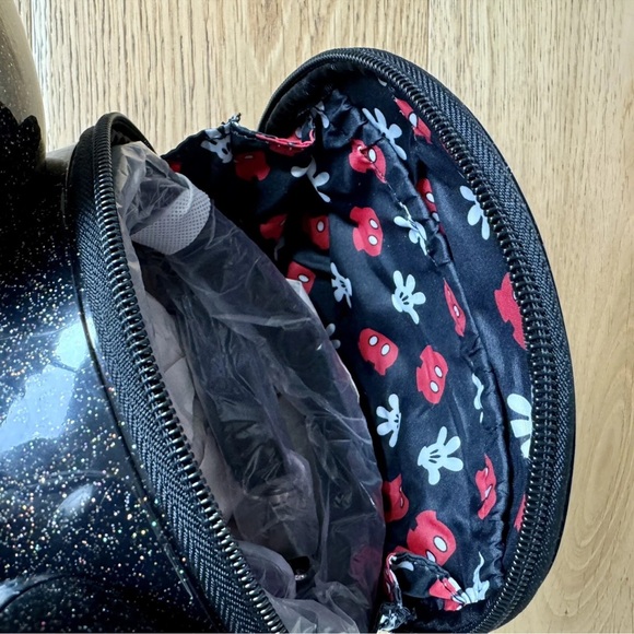 Disney Loungefly Black Glitter Molded MICKEY MOUSE Head Bag Crossbody
Handbag - Picture 5 of 6